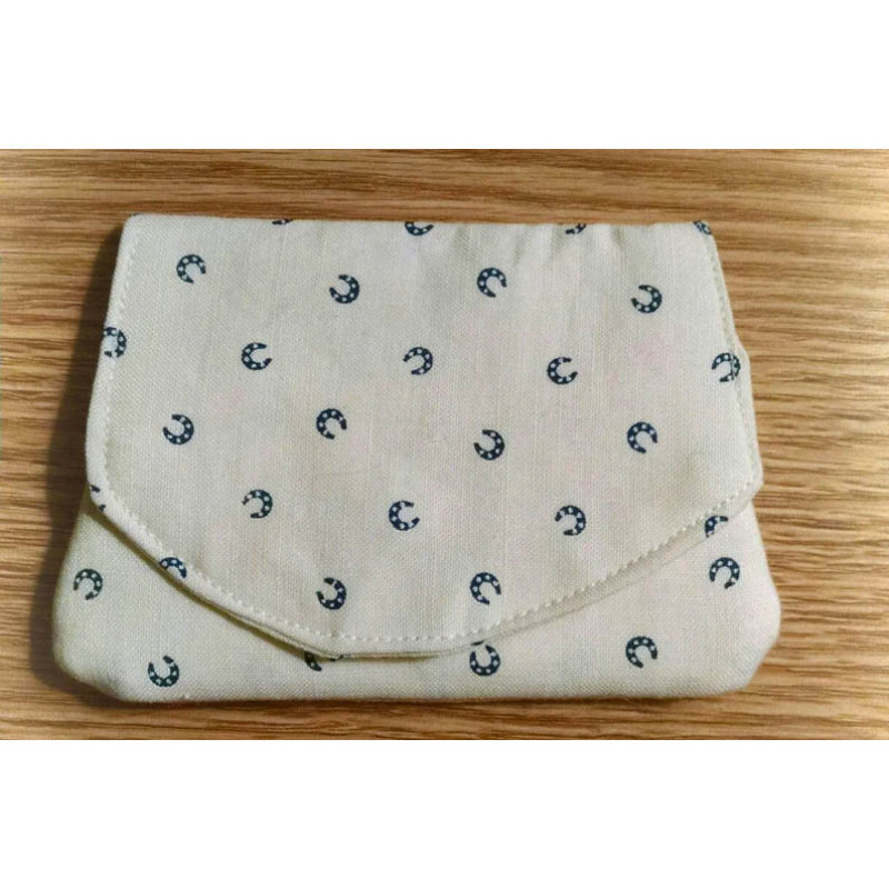 Horse Shoe Wallet/gift/bussiness card holder/cute and small 